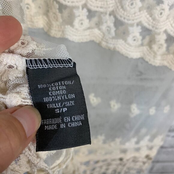 Suzy Shier Sheer Mesh Croquet Beach Coverup Tank Dress - Picture 10 of 11